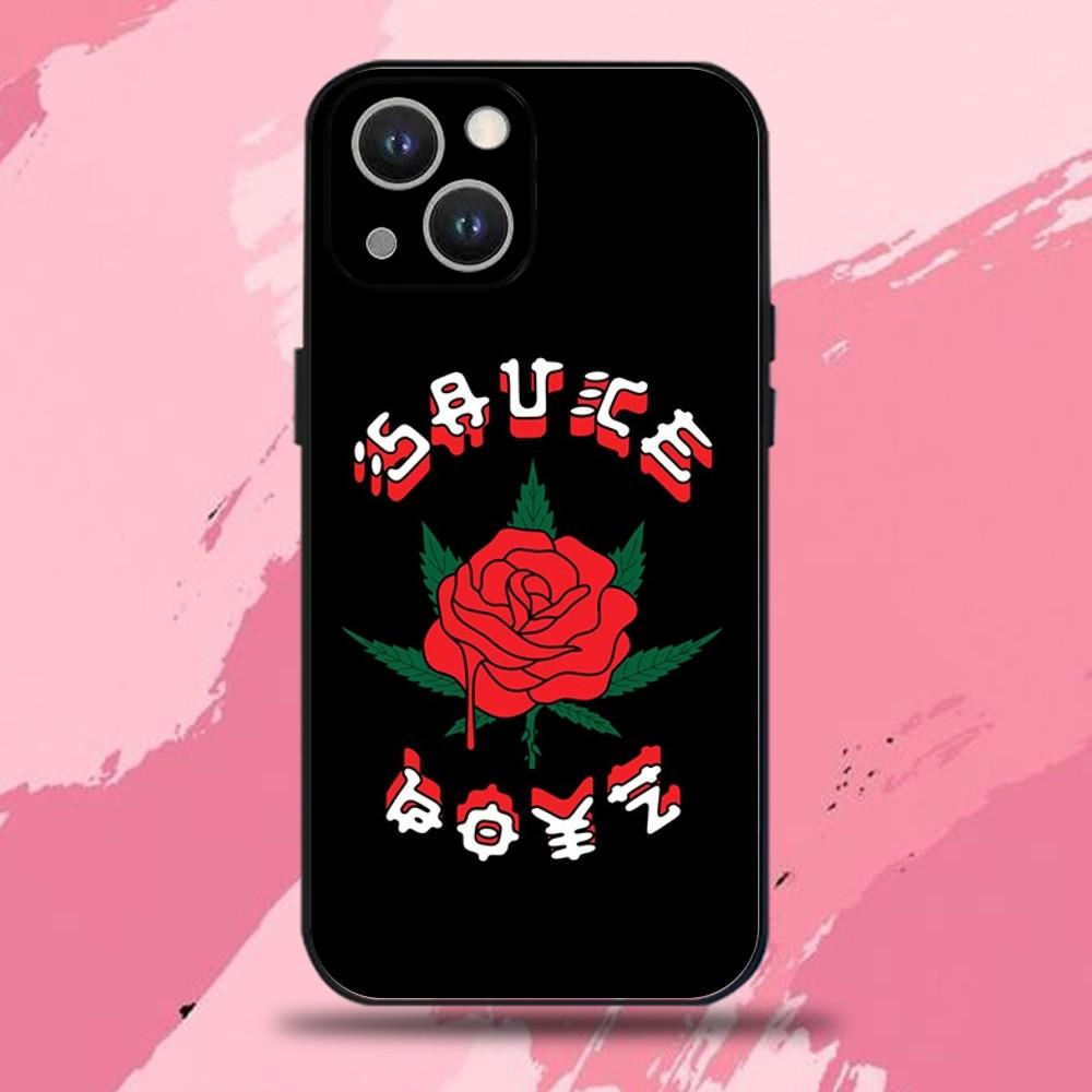E-Eladio Carrion Sauce Boyz Phone Case For iPhone 16,15,14,13,12,11 Plus,Pro Max,XS,X,XR,SE,Mini,8,7,Soft Silicone Black Cover