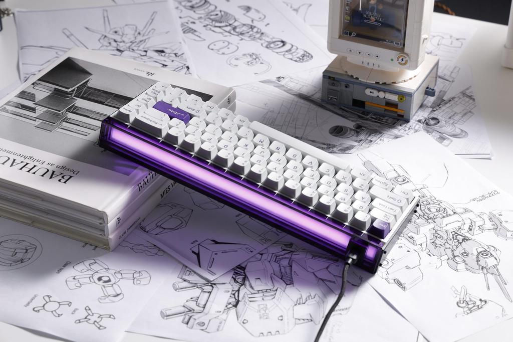MelGeek MADE68 Pro Wired US English Hall Effect Magnetic Switch Gaming Compact Rapid RGB Snap Tap Adjustable Online HIVE Customization Keyboard,
