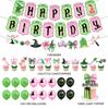 Theme Birthday Party Decoration Birthday Flag Balloons Cake