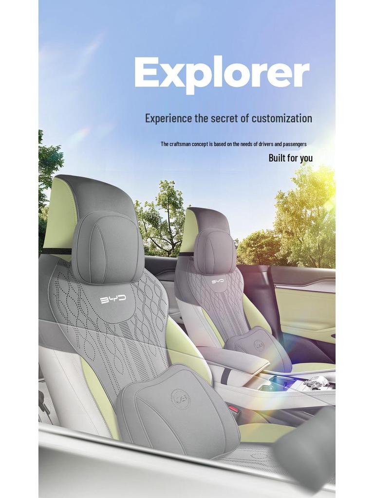 All-Season Special Half-Wrap Car Seat Cushion for Yuan UP