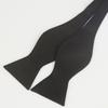 Papillon Elegante da Uomo in Poliestere Monocolore con Collo a Zucca per Abbigliamento da Lavoro e Formale