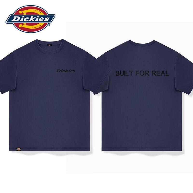 Dickies Men's Relaxed Fit Pure Cotton Short Sleeve T-Shirt