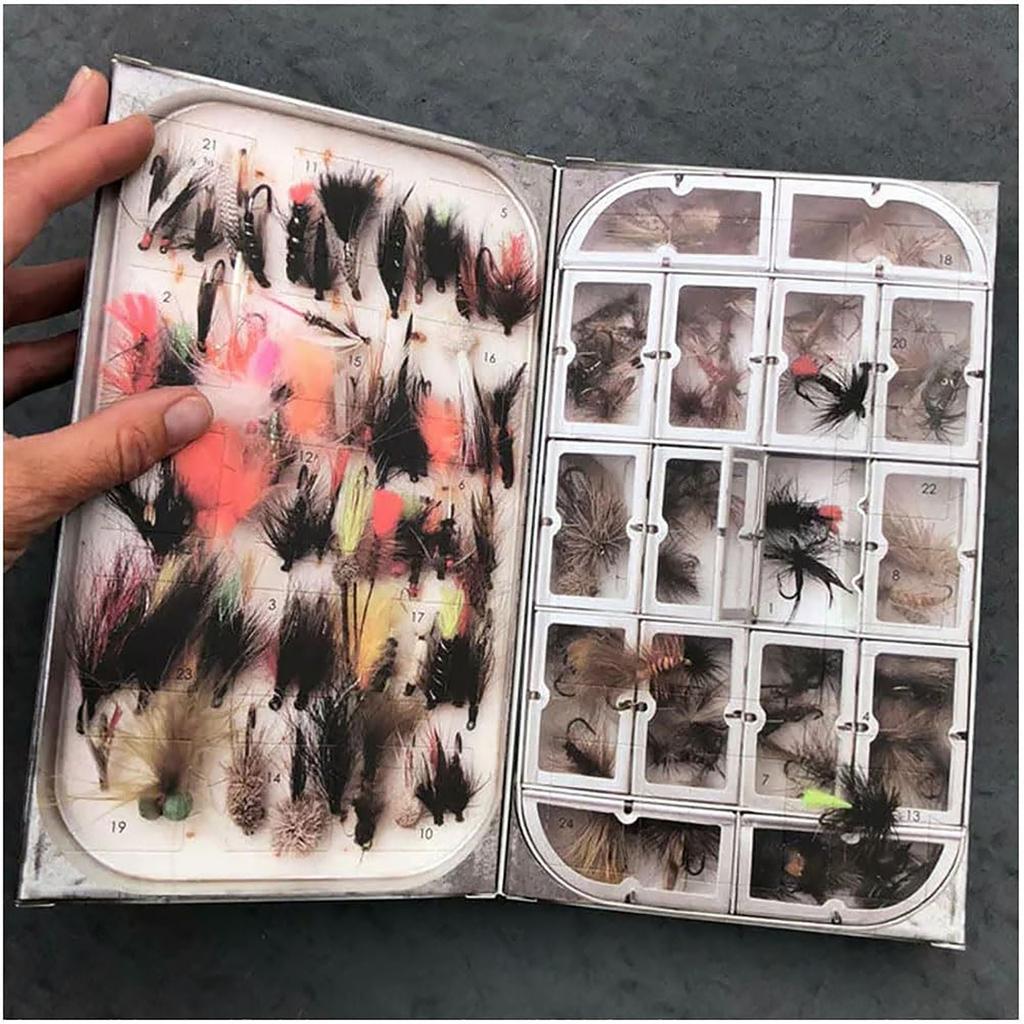 Fly Fisherman Advent Calendar Christmas Fishing Advent Calendar 24 Day Fly Fishing Advent Calendar With 24 Fishing Fly Hooks