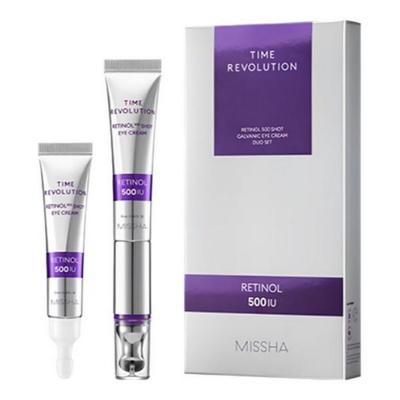 Time Revolution Retinol 500 Shot Galvanic Eye Cream Duo Set (15ml + 15ml)
