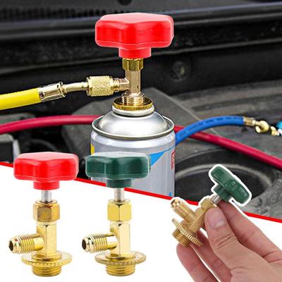 R12, R600 R22, R134a, R410A g Kit de Recarga de Gás Refrigerante Ar Condicionado de Carro Recarga de Gás Ferramenta de Refrigeração Abridor Kit de Mangueiras
