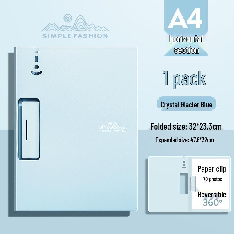 High-End A4 Vertical Clipboard: Thickened Multi-Functional Pad for Office, Writing & File Organizing