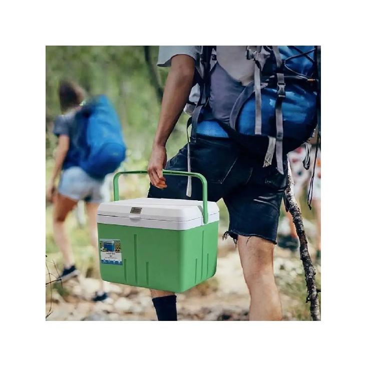 5L/8L/13L Camping Cooler - Hard Ice Retention Cooler Lunch Box - Portable Small Insulated Cooler, Outdoor, Camping, Leisure