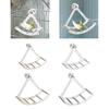 Multifunctional Chew Resistant Metal Perch for Parrots Cage Toy Cage Mount Swing Bed For Stress Relief And Play
