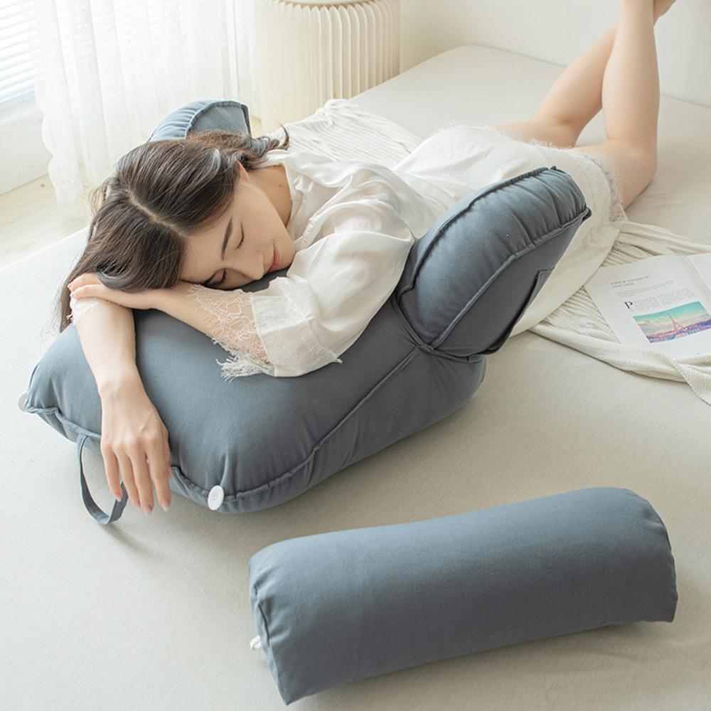 Headboard Pillow Reading Large Bolster Backrest Positioning Support Body Wedge Sleeping Pillow for Bed Headboar Home Accessories