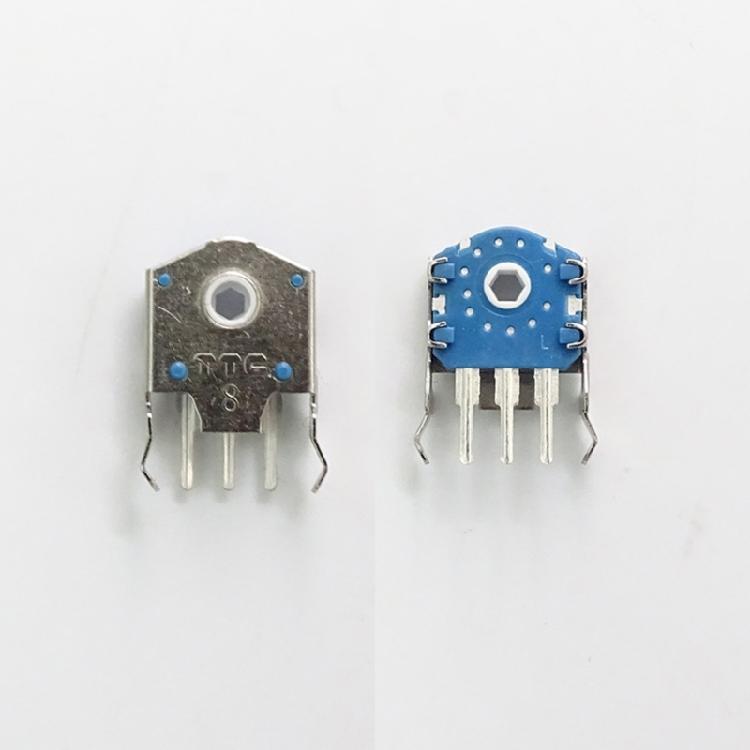 8mm 9mm 10mm 11mm Staubdichte Silberne Mausrädchen-Encoder, Präzisions-Scrollen Verbessertes Maus-Erlebnis