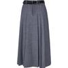 Only 2025 Autumn Elegant Pleated A-Line Long Skirt