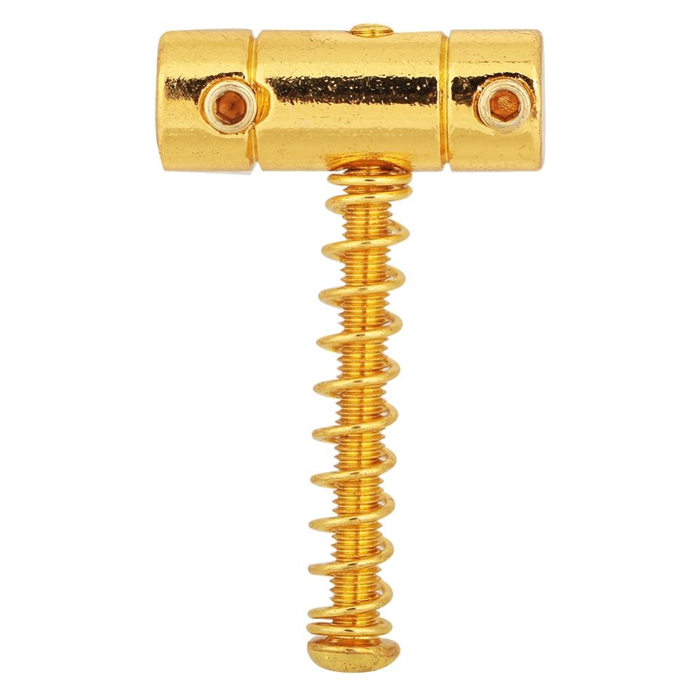 3PCS With Wrench Bridge Saddles Set Gold Color Guitar Bridge Saddles For Electric Guitar