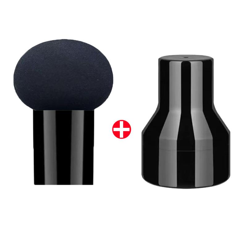 1 Adet Sevimli Makyaj Yüz Kapatma Mantar Kafa Sünger Tozu Puf Rahat Hijyen Moda Kozmetik