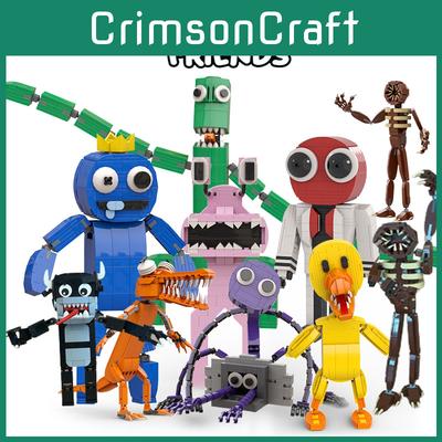 Roblox Rainbow Friends Blaue Bausteine Modell Hochwertige Diy Actionfigur