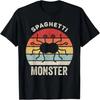 Retro Spaghetti Monster Shirt Vintage Atheist Anti Religion T-Shirt