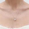 Popping Ball Necklace - Silver