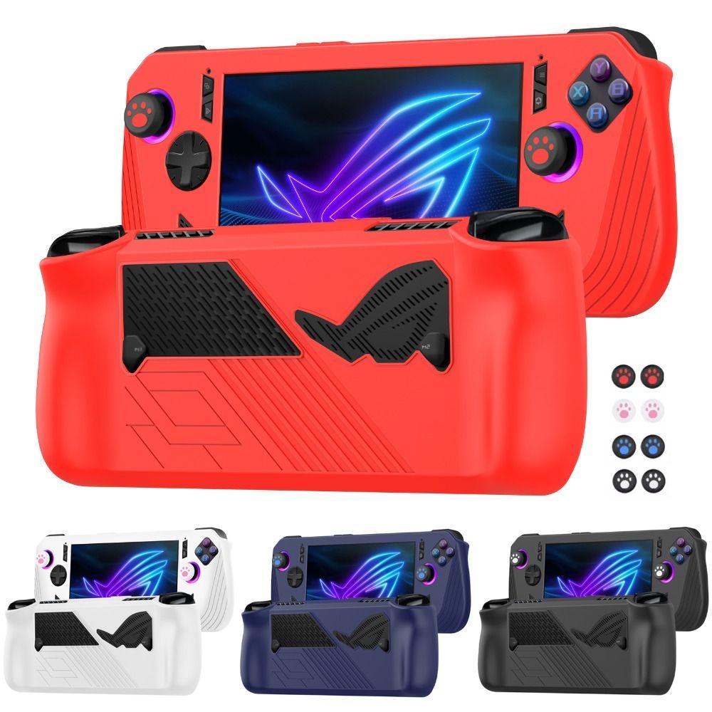 Silikon-Gaming-Handhelds-Gehäuse, weiche Wippkappen für ASUS ROG Ally X 2024