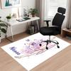 Custom Name gymnastics Printed Carpet, for Office Chair Living Room Bedroom Kitchen Room Decor Gifts.