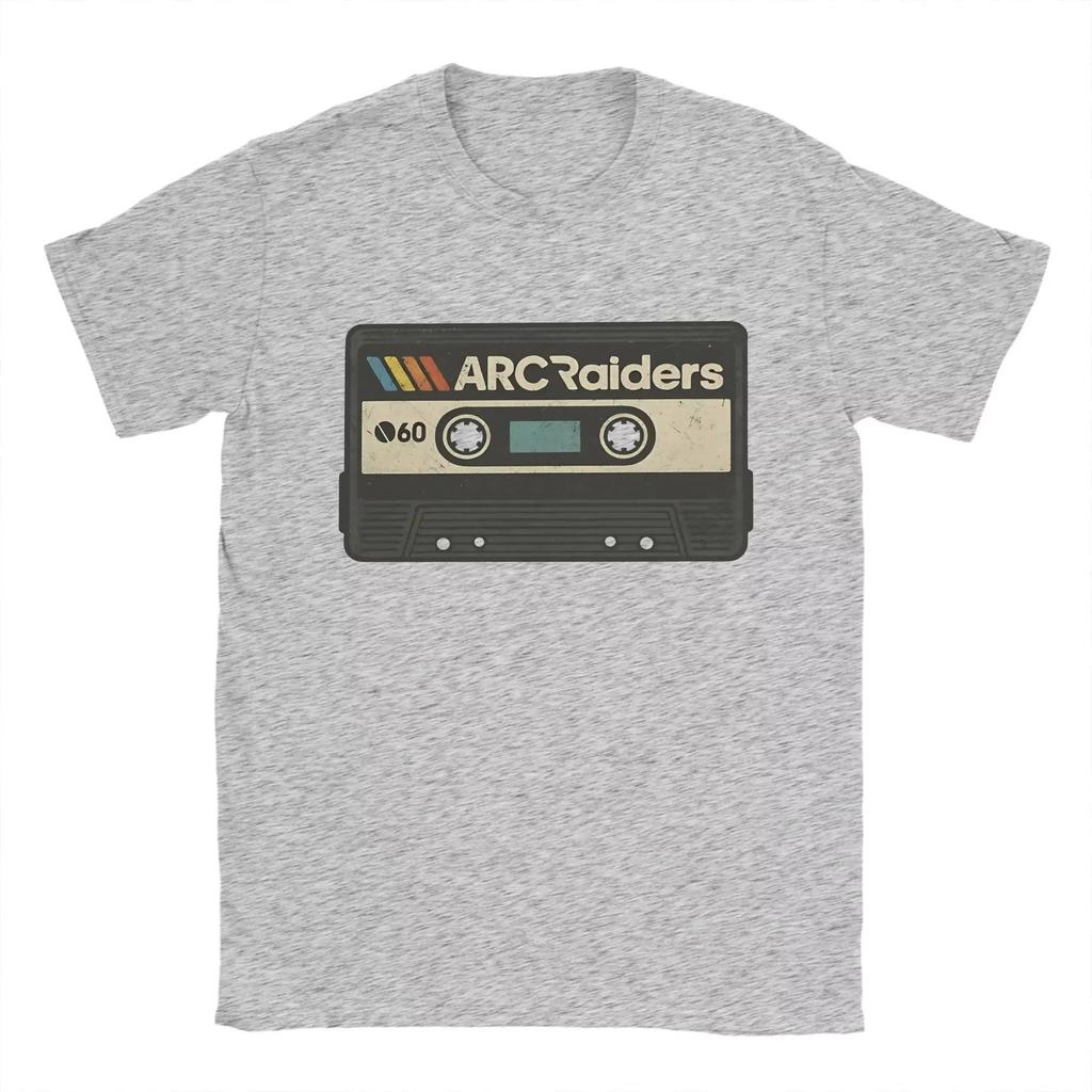 ARC Raiders Mönster Kul T-shirt Unisex Tryckt Bomull Rund Hals Alla Säsonger Streetwear Topp översized t-shirt harajuku