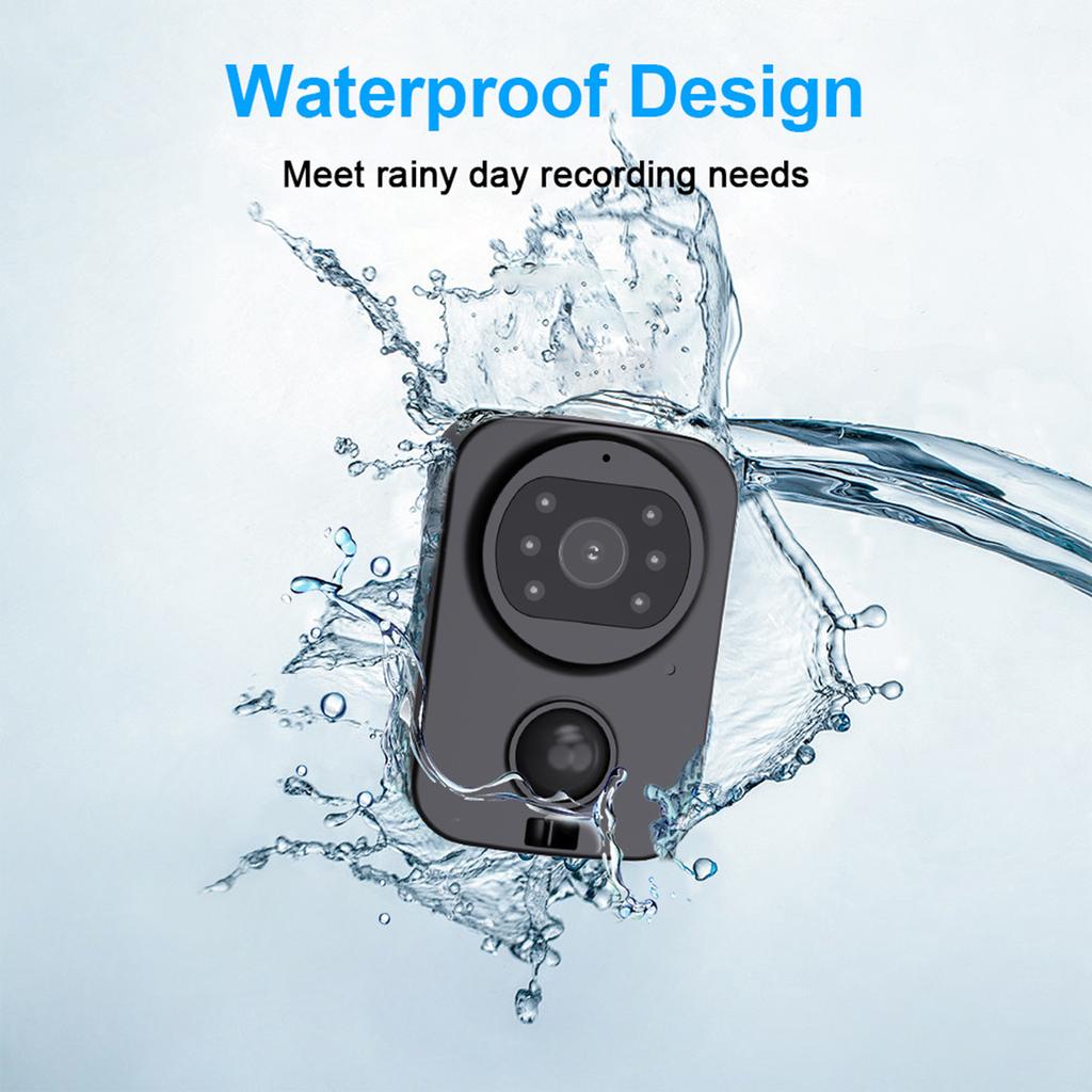 Waterproof Camera Back Clip Plug-in Pocket Camera Outdoor Sports Photography HD 9H Field Recorder