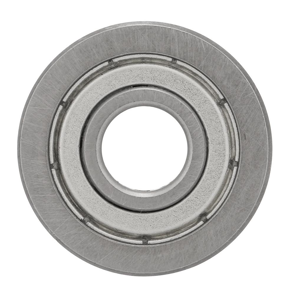 V6000ZZ Steel V Grooved Single Roller Guide Bearing 10mm Bore 30mm OD 8mm Thickness