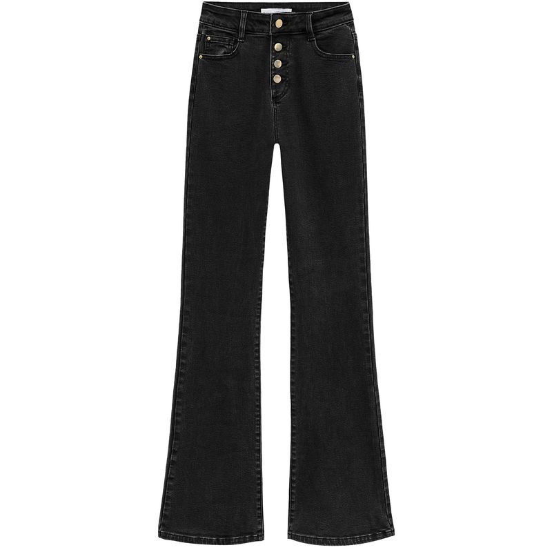 

Zaprha 2025 New Arrival Sexy Tight Multi-Color Selection High Waist Temperament Speaker Denim Female Slim Looking 1416222 Black L