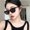 Quadratischer kleiner Rahmen, kleines Gesicht, Cat-Eye-GM-Sonnenbrille, trendiges High-End-Straßen-Shooting für Damen, Sommer-Sonnenbrille mit Sonnenschutz, Herrenmodelle