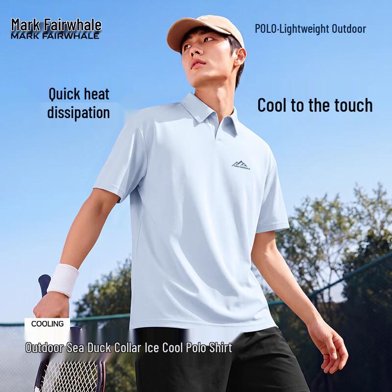 Mark Fairwhale Men s Quick-Dry Outdoor Polo Shirt US 9 / EU 40