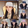 Summer Sun Protection Hat With Wide Brim And Neck Shield For Women Outdoors