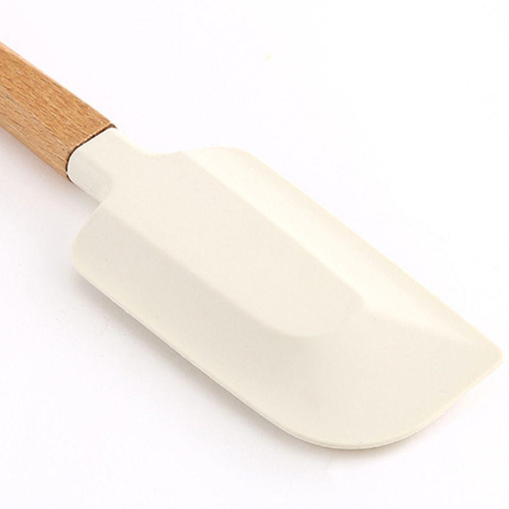 Baking Tools Silicone Cream Spatula Long Handle Heat Resistant Baking Scraper Portable Soft Pastry Blenders Chocolate Butter