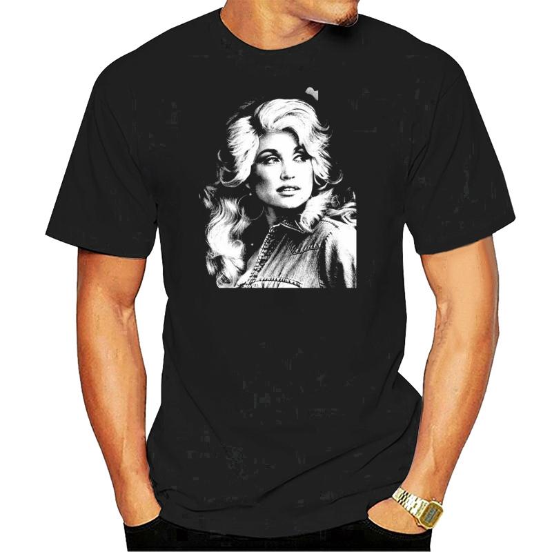 Dolly Parton Country Music Tshirt Summer Fashion Funny High Quality Printing Casual Oneck Short Sleeve Tee