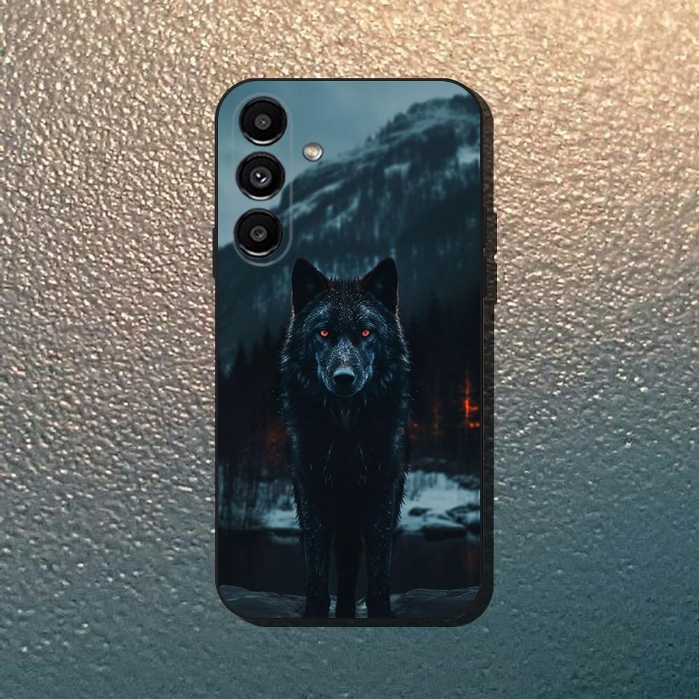 

wolf Phone Case For Samsung Galaxy A13,A21s,A22,A31,A32,A52,A53,A71,A80,Soft Black Shell Samsung a50 30s 50s