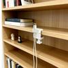3D Printed Desk Clamp Cable Organizer Cord Holder with Multiple Slots Sturdy Wire