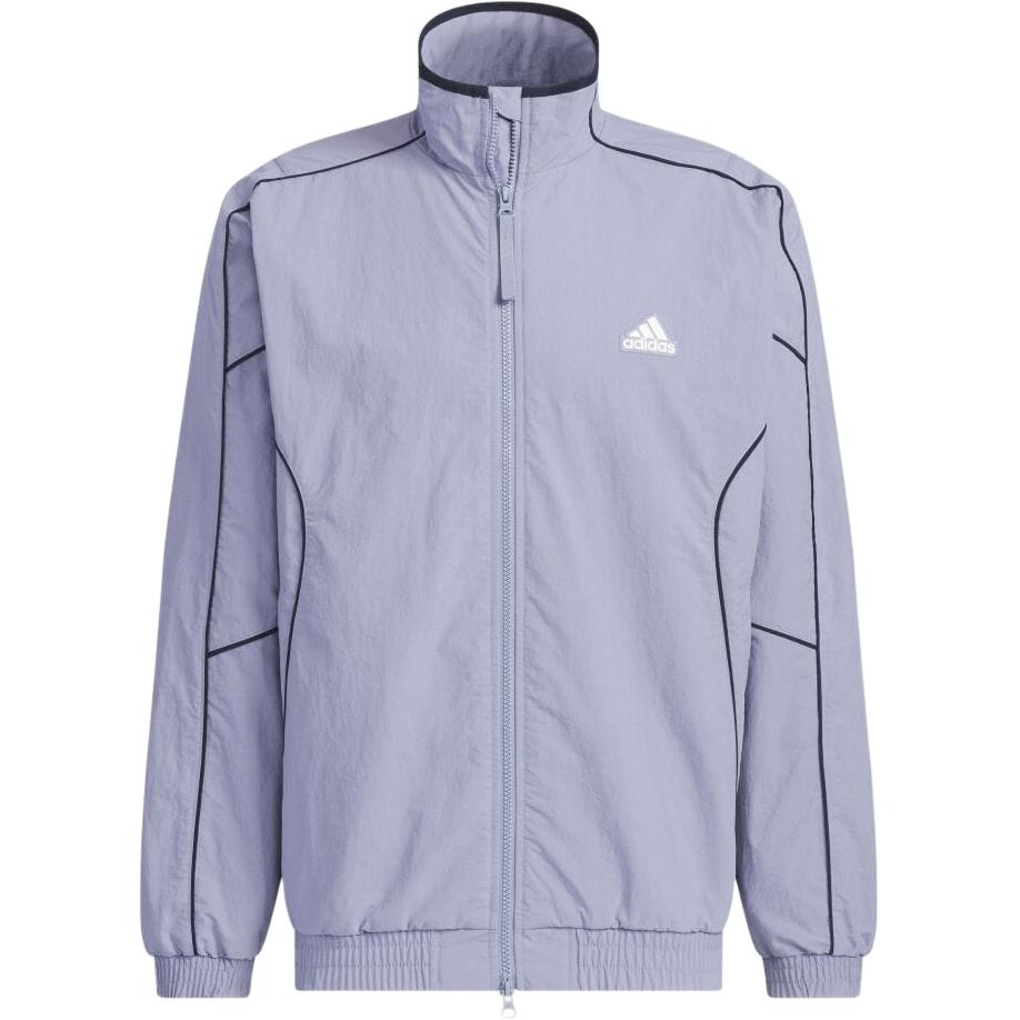 

Куртка свободного кроя с длинным рукавом Adidas Warding Vintage Color Block, унисекс, серебристо-фиолетовая, JH1024 M