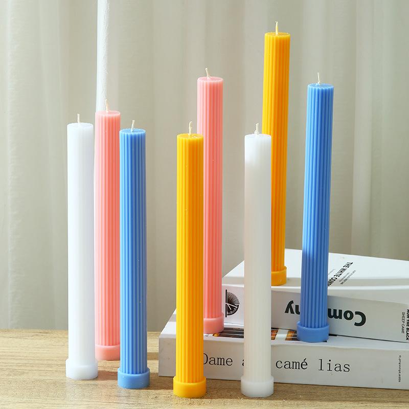 Wedding Banquet Long Pole Gear Aromatherapy Candle Shape Candle Candle Nordic Style Home Souvenir