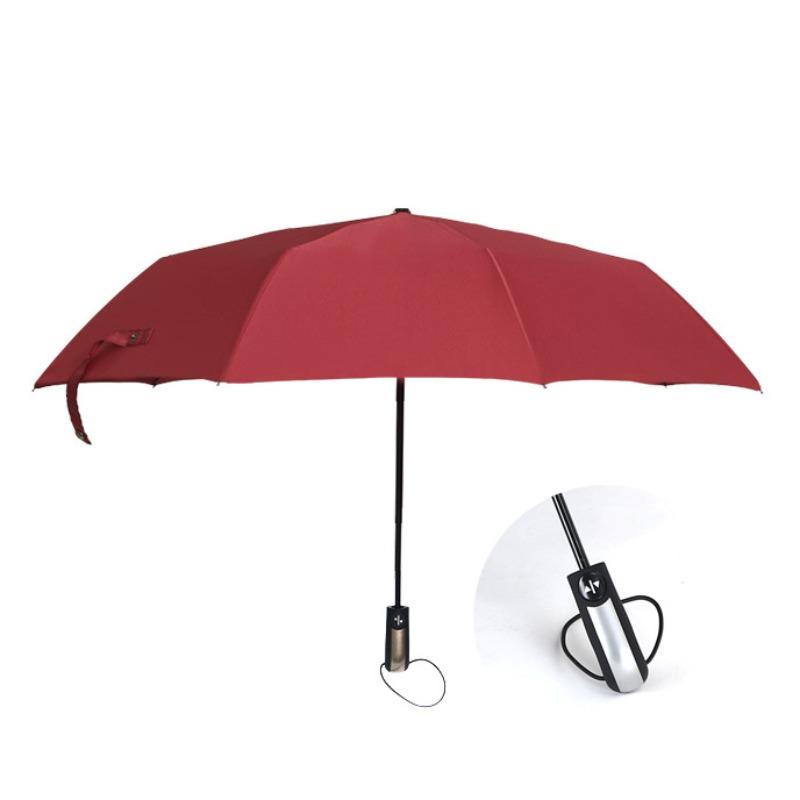 Größe von zehn Knochen erhöhen Geschäftsgeschenke automatisches Wetter Regenschirm doppelter Schirm