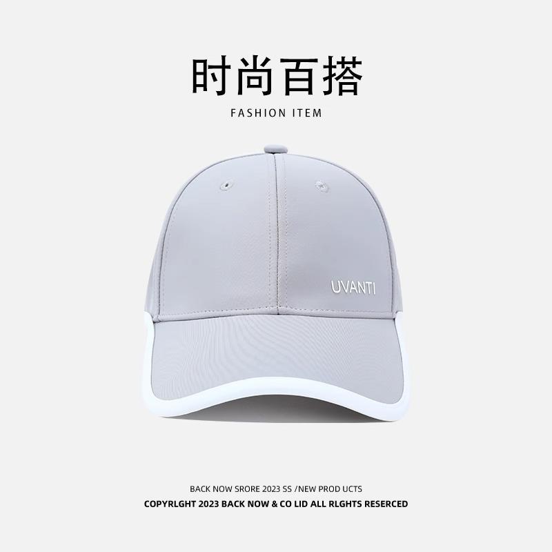 

Summer Ice-Cool Women s Baseball Cap with High Ponytail Quick-Drying UPF Protection UV Blocking Sunscreen Billed Hat серый