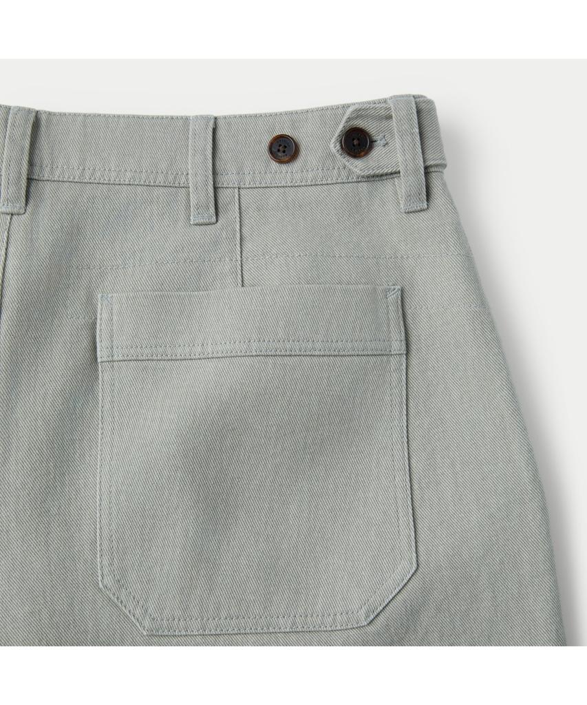 Silijeu Garment Washed Semi-Wide Chino Shorts Sapom26831Khl