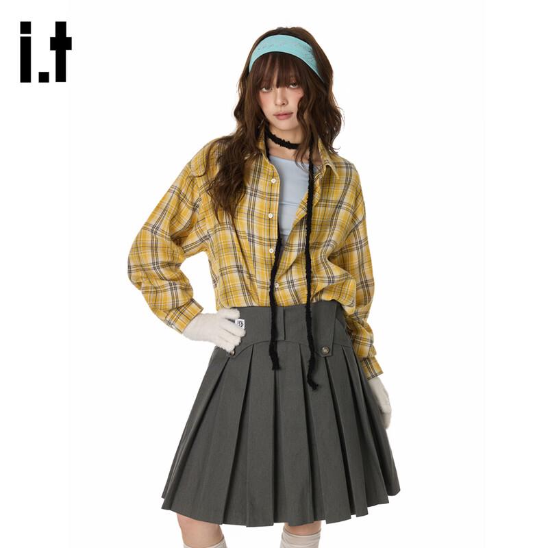 

GROUND ZERO Unisex Plaid Long Sleeve Shirt XL