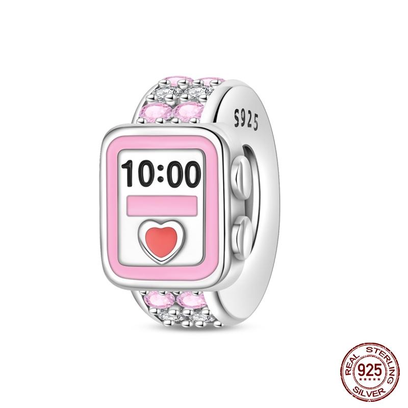 Brand New Model Back to School Perfect Gift Charm Bead Component Bead Components Copper Metal Backpack Sports Watch Study Earphones Pendant Bead