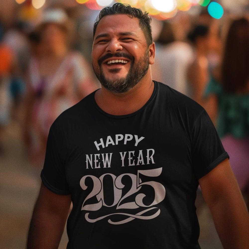 #15 New Years 2025 T Shirt Celebrate New Years Eve In Style - Unique Design. Fes Unisex T-Shirt XXXXL