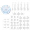 Christmas Snowflake Decorations Acrylic Icicle Pendant Christmas Tree Party Ornaments
