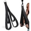 Tricep Rope Cable Attachment - Extra Long Dual Length (24” & 17”) for Max Range of Motion, Durable & Comfortable Gym Straps for Tricep Pushdowns,