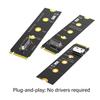 Widely Compatible M.2 2280 to SFF 8612 Adapter Featuring NVME PCIe Standards for Easy Storage Upgrades