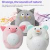 With Music&Light Kids Soft Toys Animal Plush Toys Star Stuffed Toy Led Night Lamp Plush Doll