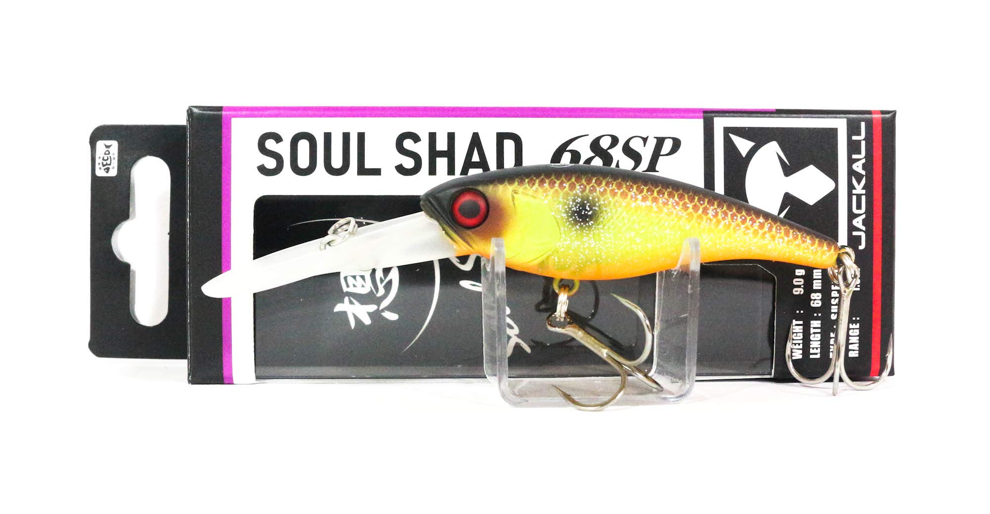 JACKALL Soul Shad 68SP Грязно-салатовая приманка
