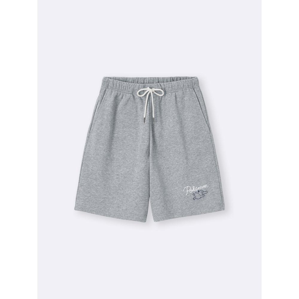 Gu By Uniqlo Sweat Easy Half Pants Pokemon