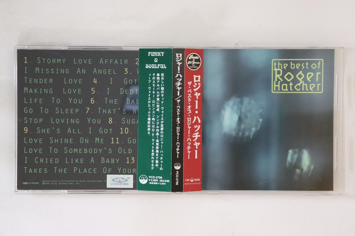 

CD ROGER HATCHER - Best Of Roger Hatcher PCD2798 P-VINE 1994 Japan Obi Soul/Funk Used