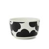 Marimekko Deep Black and 071066 190 9.5cm Bowl, UNIKKO, White, [Used]