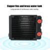 2 Layer Water Cooling Heat Dissipating Copper Heat Sink 120mm for Computer Accessory